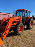 Kubota M100X MFWD, Deluxe Cab & Air Tractor