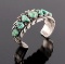 Navajo Sterling Silver Turquoise Nugget Bracelet