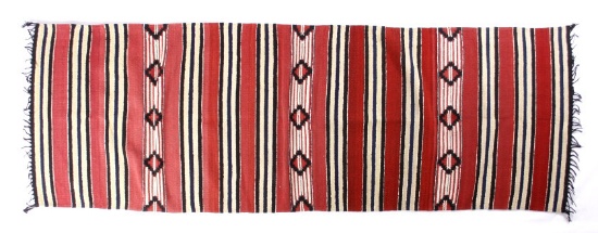 Navajo Zapotec Chinle Style Woolen Runner Rug