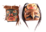 Northwest Coast Indian Carved Wooden Masks