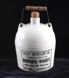 Wolff Distillery Whiskey Jug Louisville Kentucky