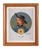 John Segesman Framed General Custer Painting