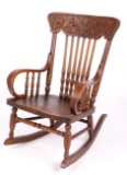 Child's Antique Rocking Chair