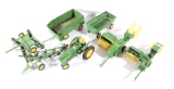 John Deere Ertl Tin & Cast Farm Implement Toys