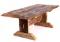 Montana Rustic Reclaimed Timber Harvest Table