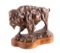 Original Bronze Buffalo Sculpture by Daro