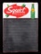 1968 Squirt Chalkboard Menu Sign