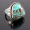 Navajo Sterling Silver and Turquoise Ring