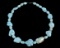Cripple Creek Turquoise Chunk Necklace