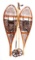 Antique L.L. Bean Wooden Snowshoes & Bamboo Poles