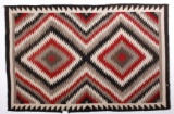 Navajo Old Crystal Eye Dazzler Trade Wool Rug