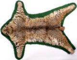 Montana Taxidermy Bobcat Rug