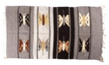 Zapotec Wool Pictorial Butterfly Runner Rug