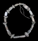 Pre-Columbian Jade Bead Necklace