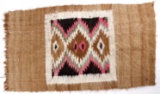 Navajo Mohair Hand Woven Polychrome Rug