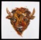 Acrylic Buffalo Head by Kyla Salisbury