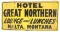 Hotel Great Northern Malta, MT Advertising Sign