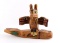 Northwest Coast Indian Carved Wooden Totem