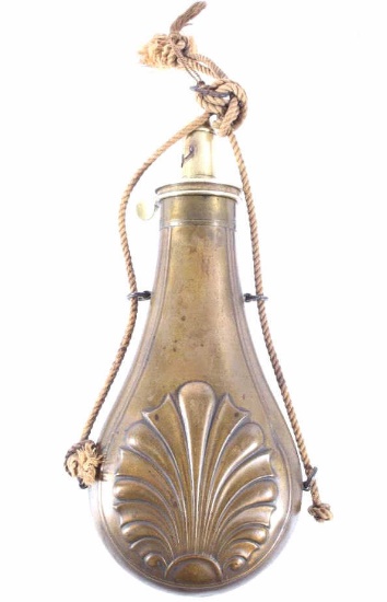 James Dixon & Sons Brass Shotgun Powder Flask