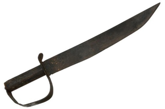 Civil War Style Confederate D-Guard Bowie Knife