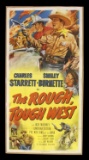 The Rough, Tough West Original 1952 Movie Poster