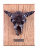 G.C. Wentworth Buffalo Skull Bronze Sculpture