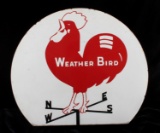 Weather Bird Shoes Porcelain Advertising Sign