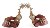 North & Judd Anchor Marked Horse Head Spurs