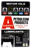 Alemite Motor Oil Petroliana Advertising Sign RARE