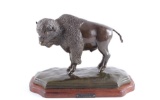 G.C. Wentworth Buffalo Bronze Sculpture