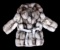Silver White Fox Fur Coat; Robinson's