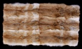 Prime Red Coyote Silk Lined Throw Blanket