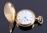 Antique 1905 Elgin 14K Gold 7 Jewel Pocket Watch