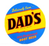 Dad's Root Beer Advertising Sign