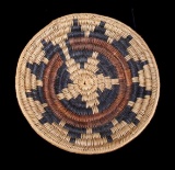 Hopi Indian Coil Plaque Navajo Wedding Basket 1950