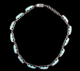 Taxco Mexico Sterling Silver Link Necklace