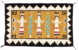 Fine Navajo Figural Yei Wool Rug