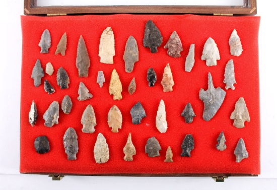 Native American Indian Arrowhead Collection