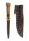 Blackfoot Tacked Sheath w/ Trade Knife c. 1870-