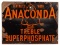 Anaconda, Montana Fertilizer Porcelain Enamel Sign