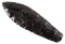 Native American Obsidian Projectile Point