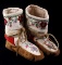 Ojibwe High Top Floral Stitched Moccasins