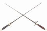 Italian Style Marked Fencing Swords