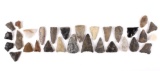 Collection of Native American Indian Points