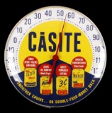Vintage Petroliana Casite Advertising Thermometer
