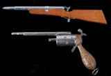 Antique Japanese Mechanical Pistol & Rifle Pencils