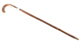 Early Walking Sword Cane w/ Four Edge Blade 1800's
