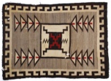 Navajo Klagetoh Pattern Wool Rug circa 1900