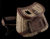 Antique Fishing Creel Basket