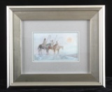 Original Jay Contway Framed Watercolor Painting